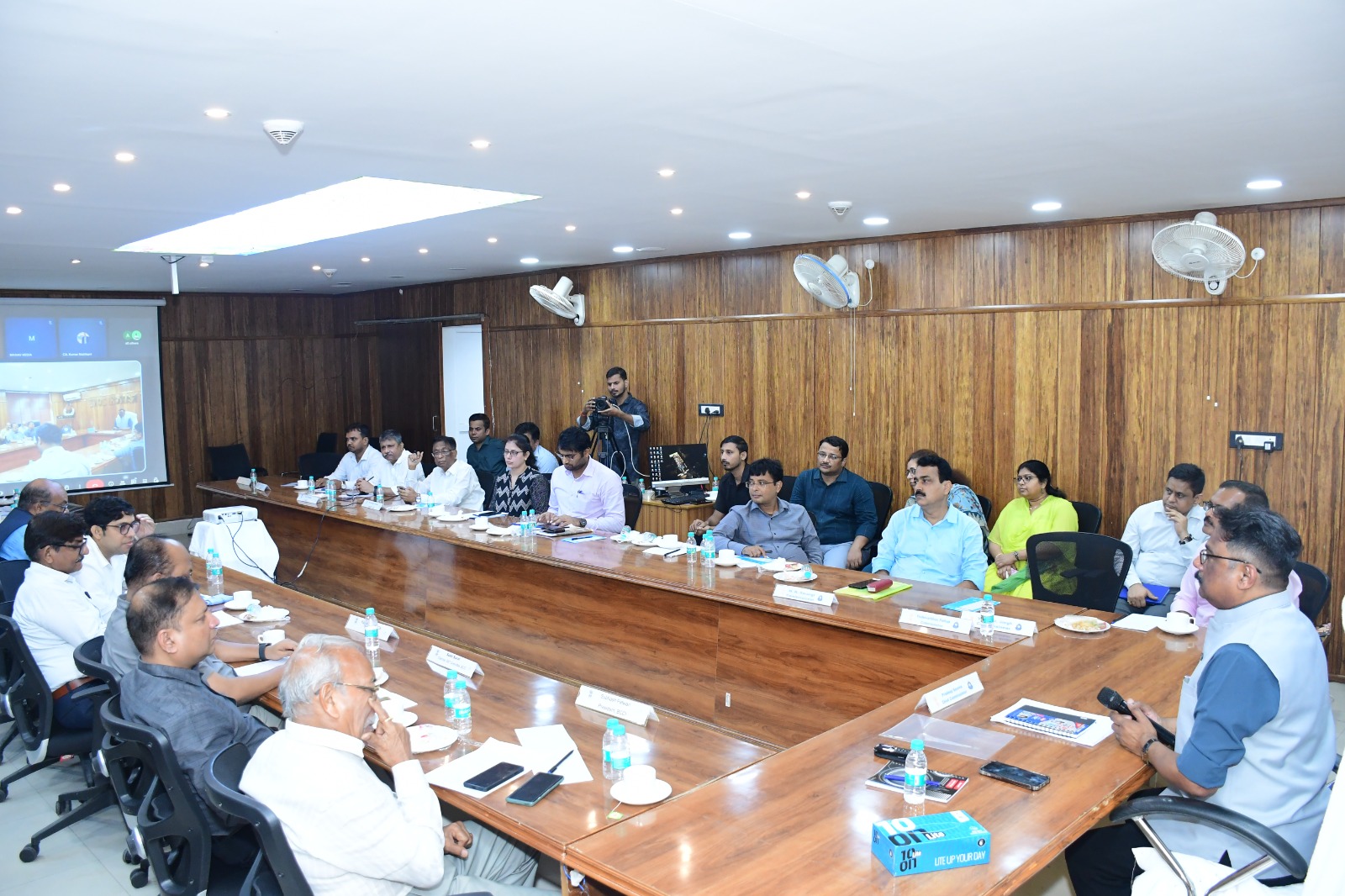 Delegates participating in GST taxpayer outreach seminar organised by CGST Appeals Patna